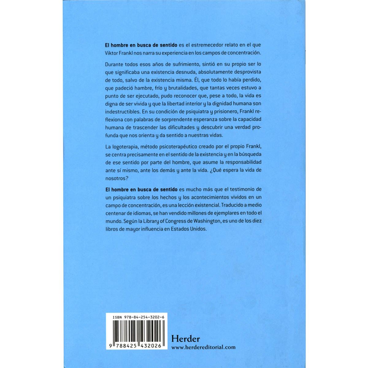 El Hombre en Busca del Sentido