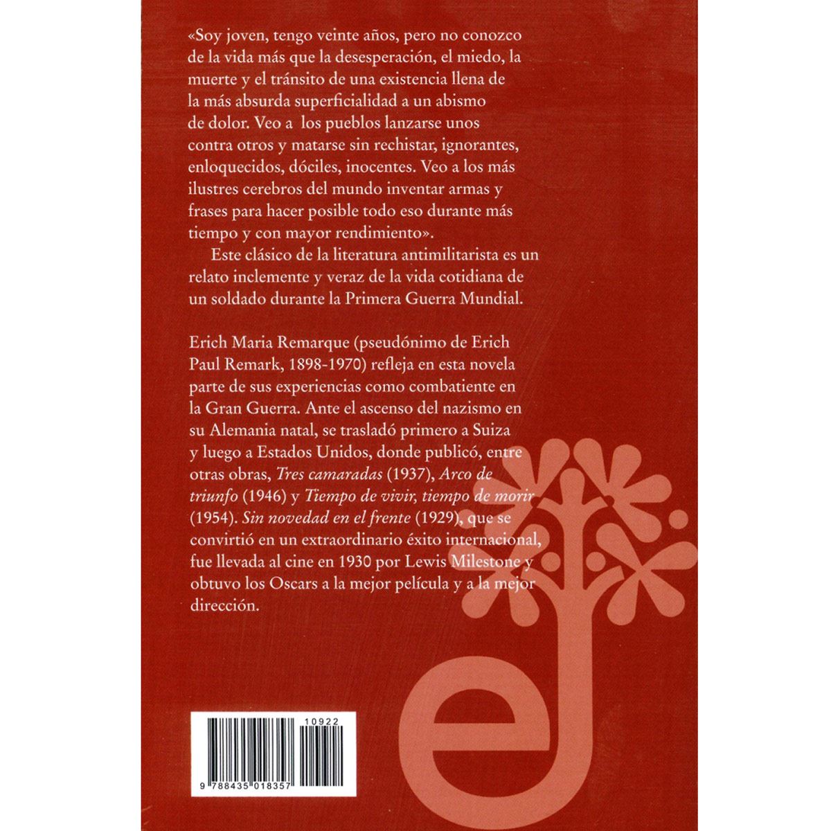 Sin novedad en el frente