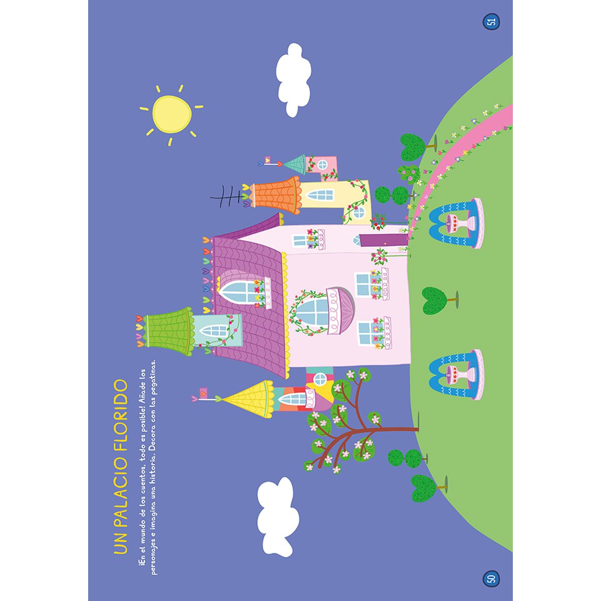 Peppa Pig Actividades Súper pegatinas. Aventuras mágicas