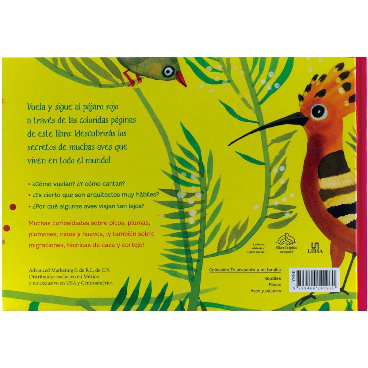 Te presento a mi familia: aves y pájaros