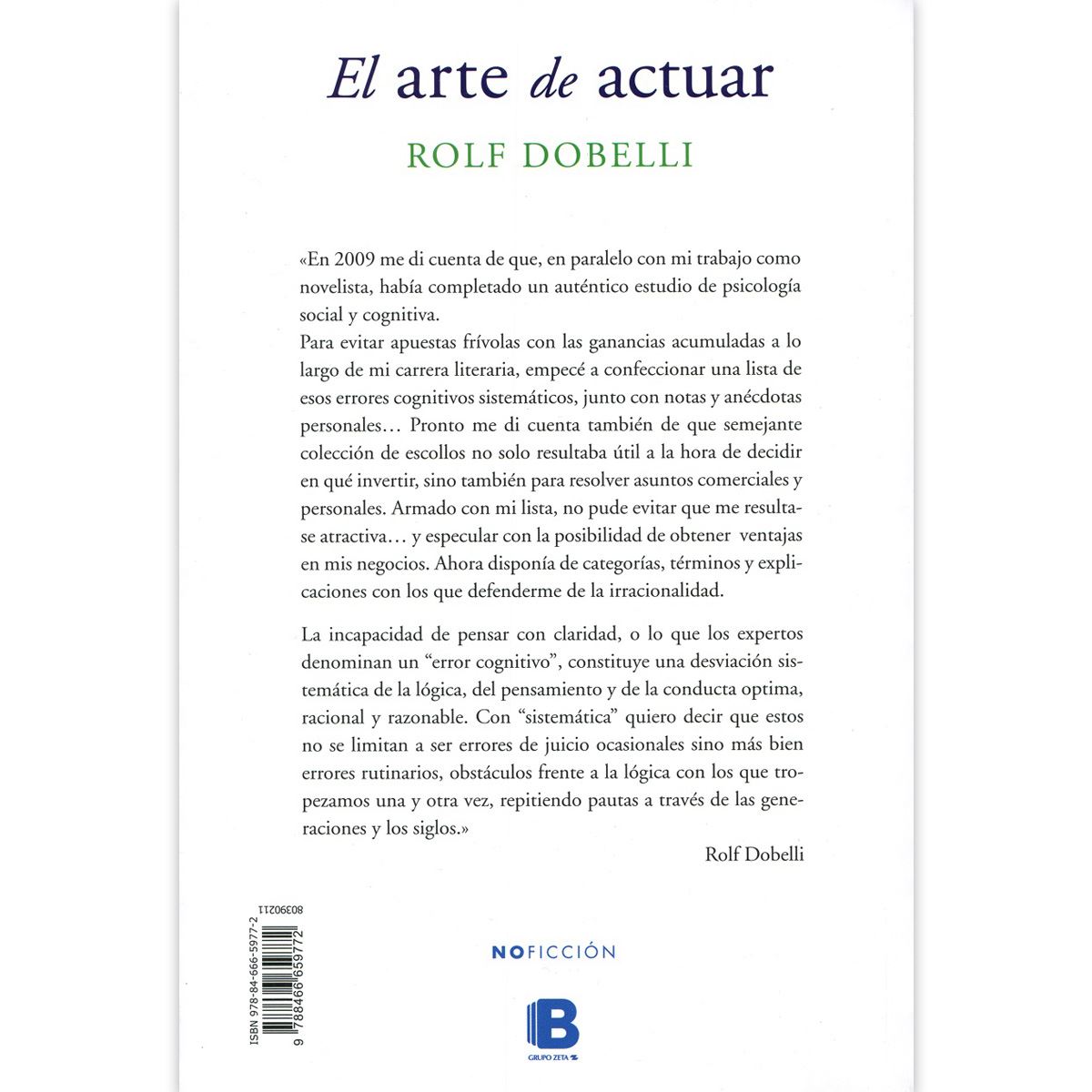 El Arte de Actuar