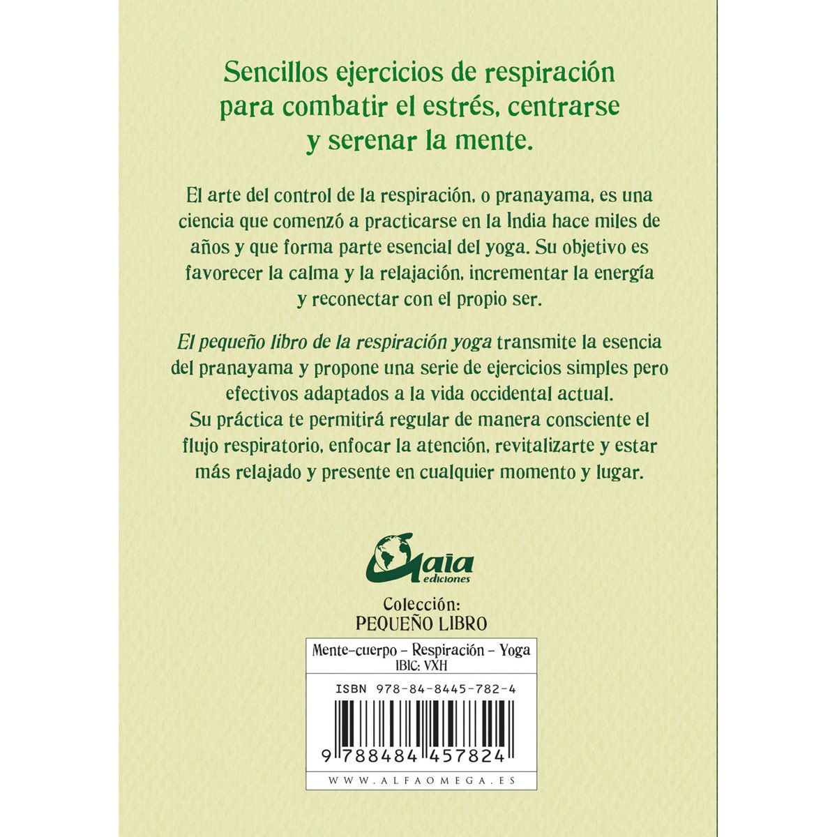 El pequeño libro de la respiración (Nueva edición)