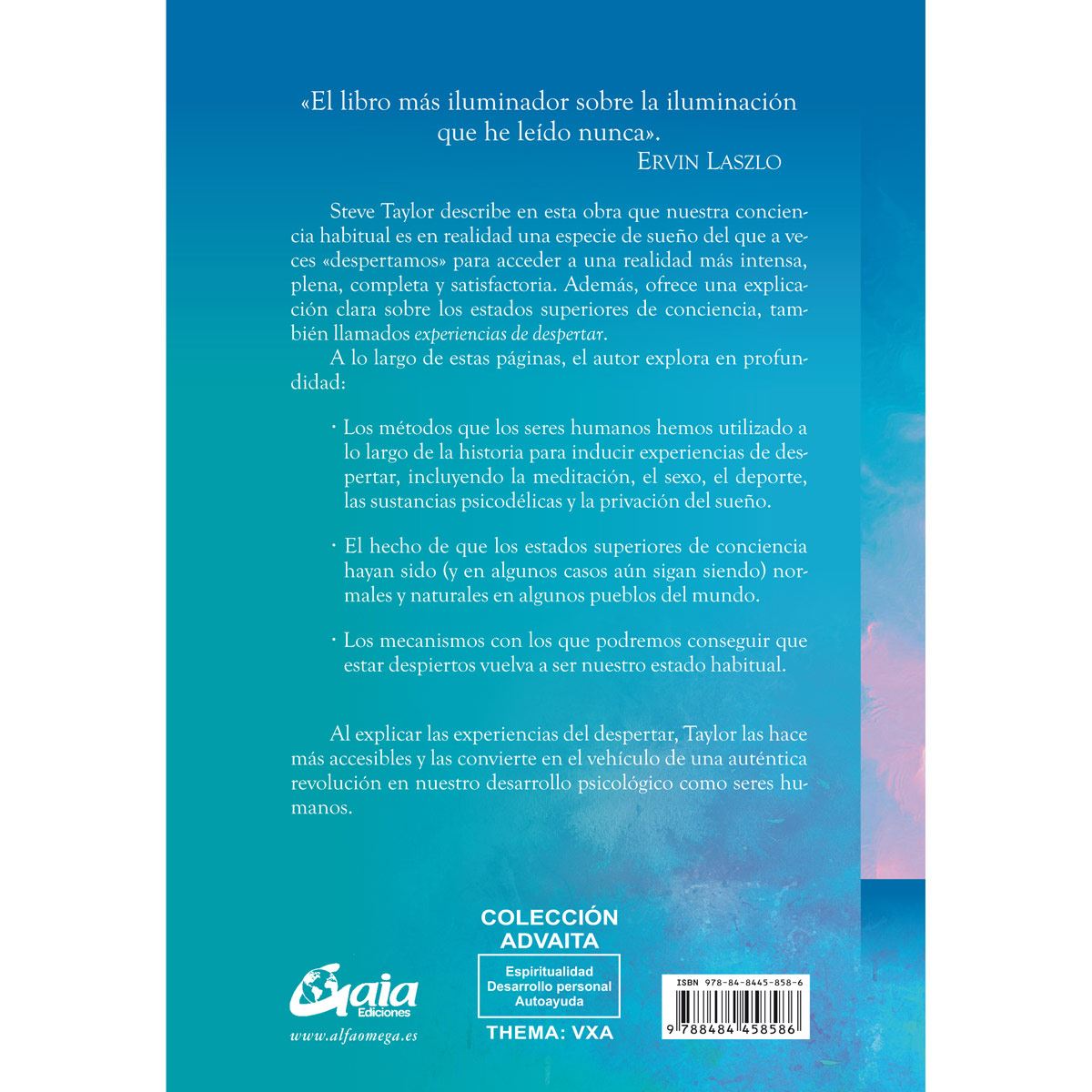 Despertar del sueño. Las experiencias de despertar, cómo facilitarlas y cómo hacerlas permanentes