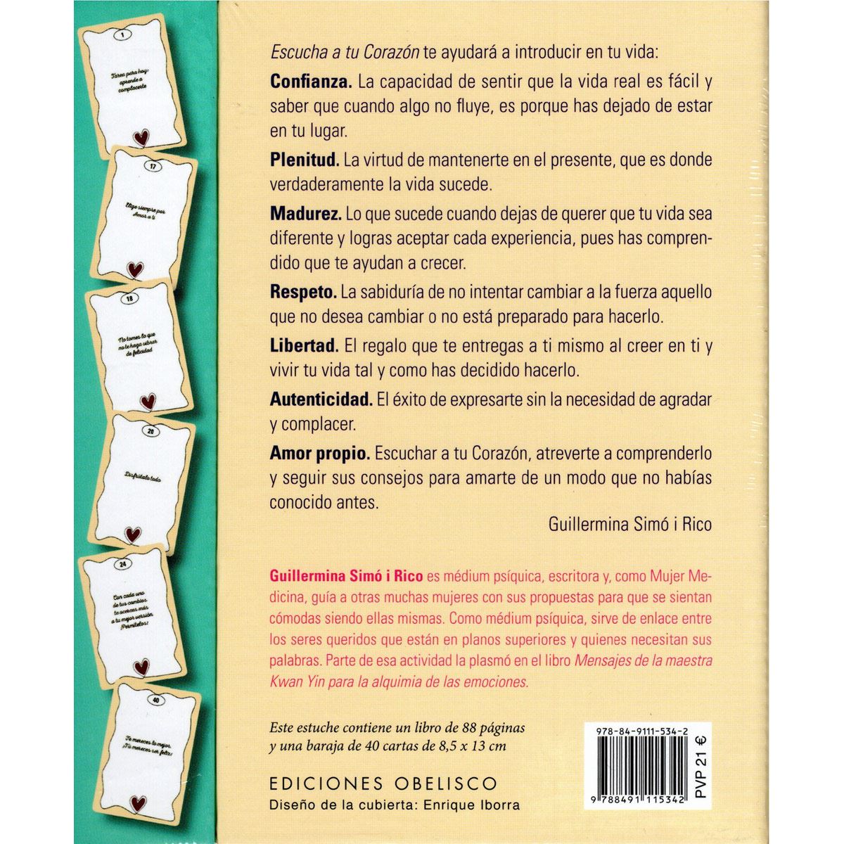 Escucha a tu corazón (Libro + cartas)