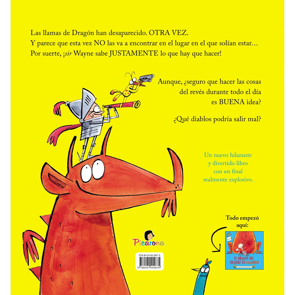 El caballero del trasero en llamas