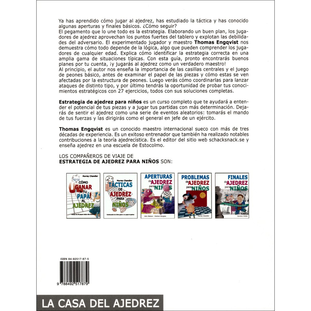 Estrategía de ajedrez para niños