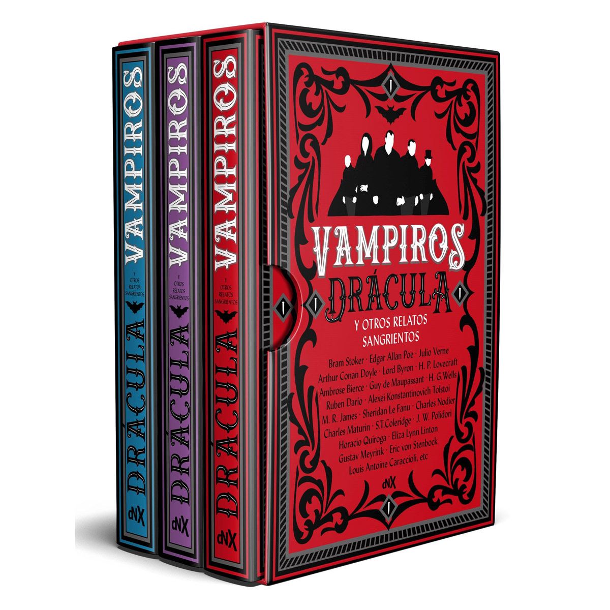 Vampiros. Drácula y otros relatos sangrientos (3 volúmenes)