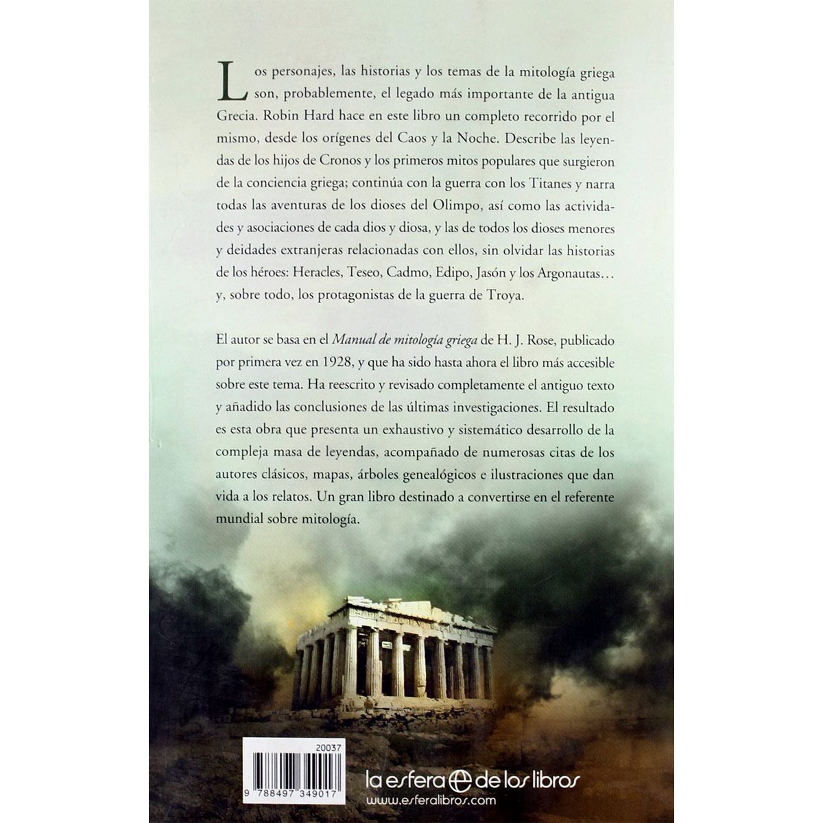 El gran libro de la mitología griega