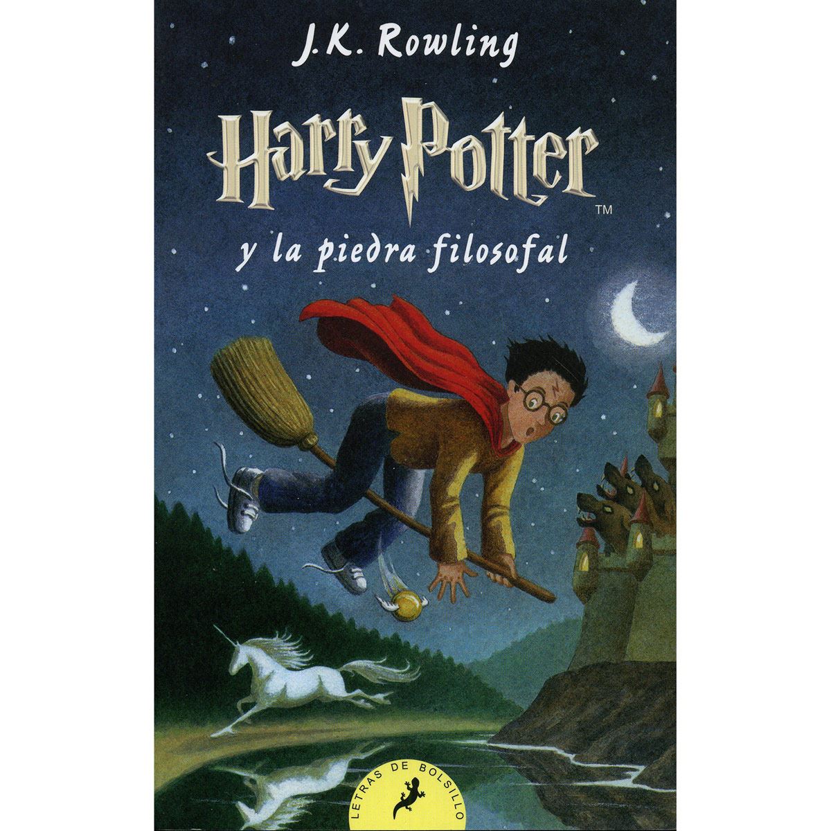 harry potter y la piedra filosofal contraportada del libro