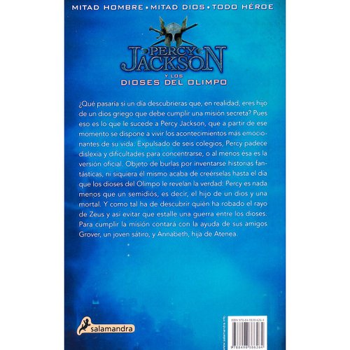 Percy Jackson y Los Dioses Del Olimpo 1. El Ladrón Del Rayo (Nueva Edición)
