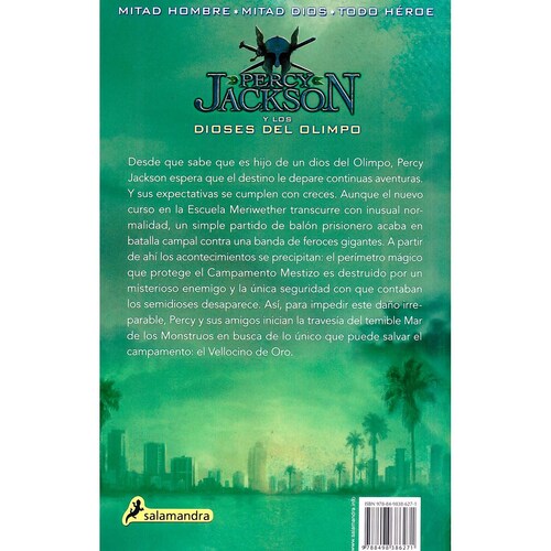 Percy Jackson y Los Dioses Del Olimpo 2. El Mar De Los Monstruos (Nueva Edición)