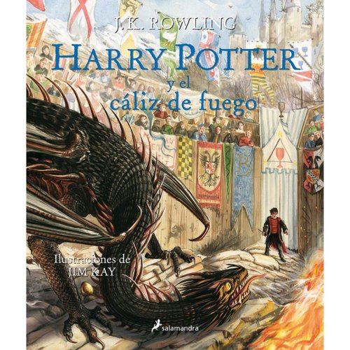 Harry Potter y El Caliz de Fuego HP4 (Ilustrado)