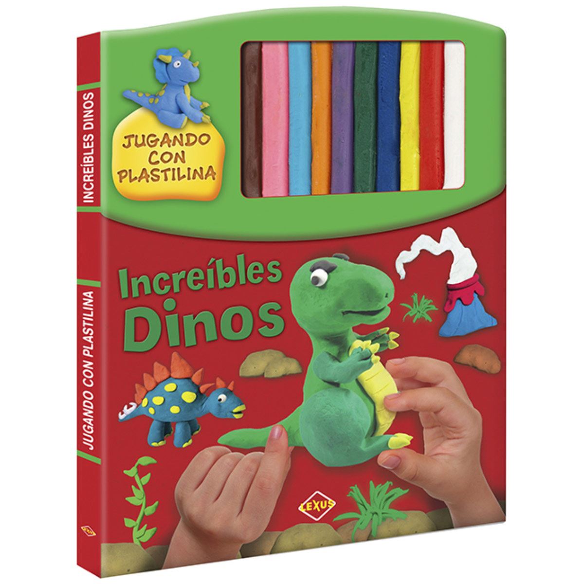 Increíbles dinos - Jugando con plastilina