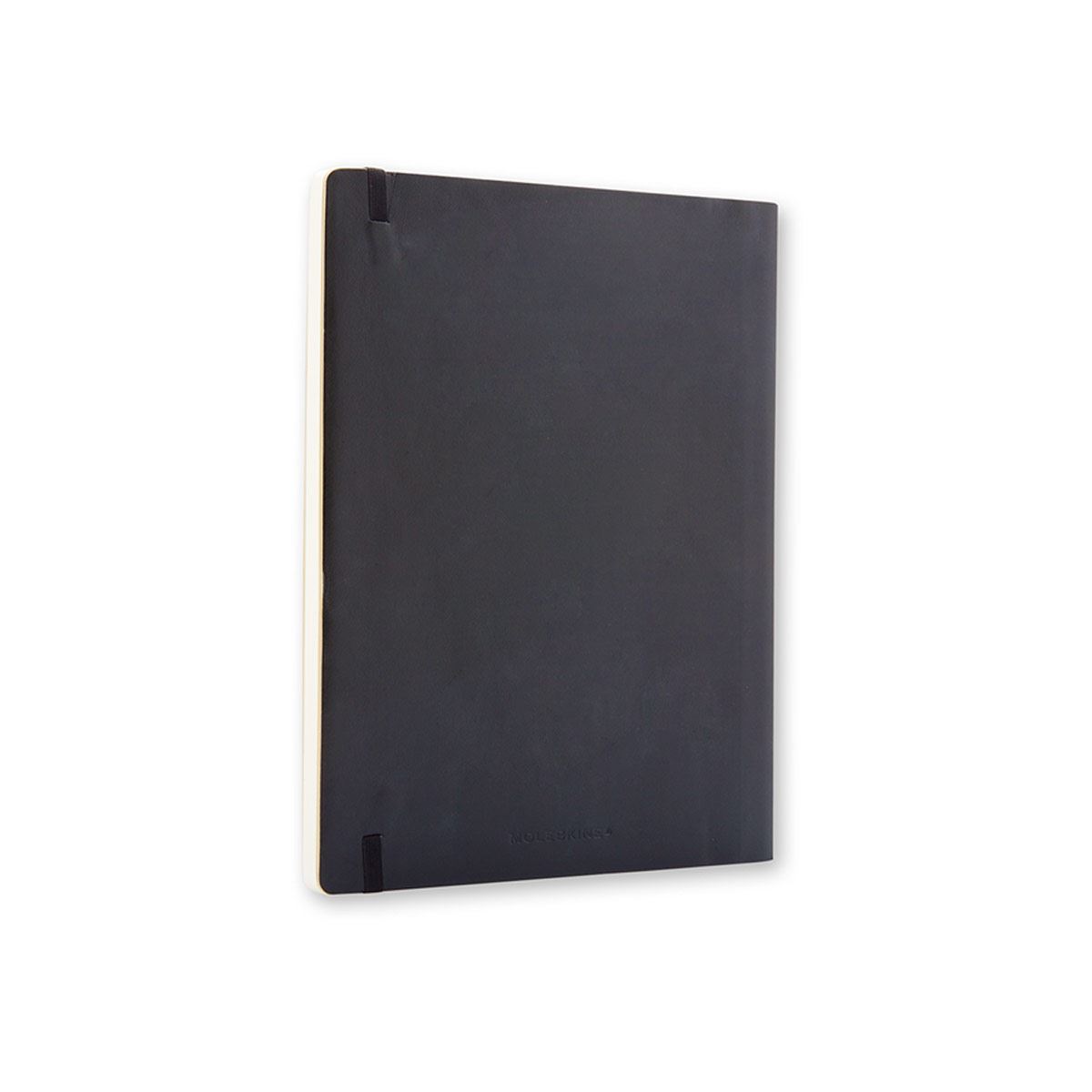 Libreta Clásica Extra Grande Negra Hoja Blanca Pasta Suave