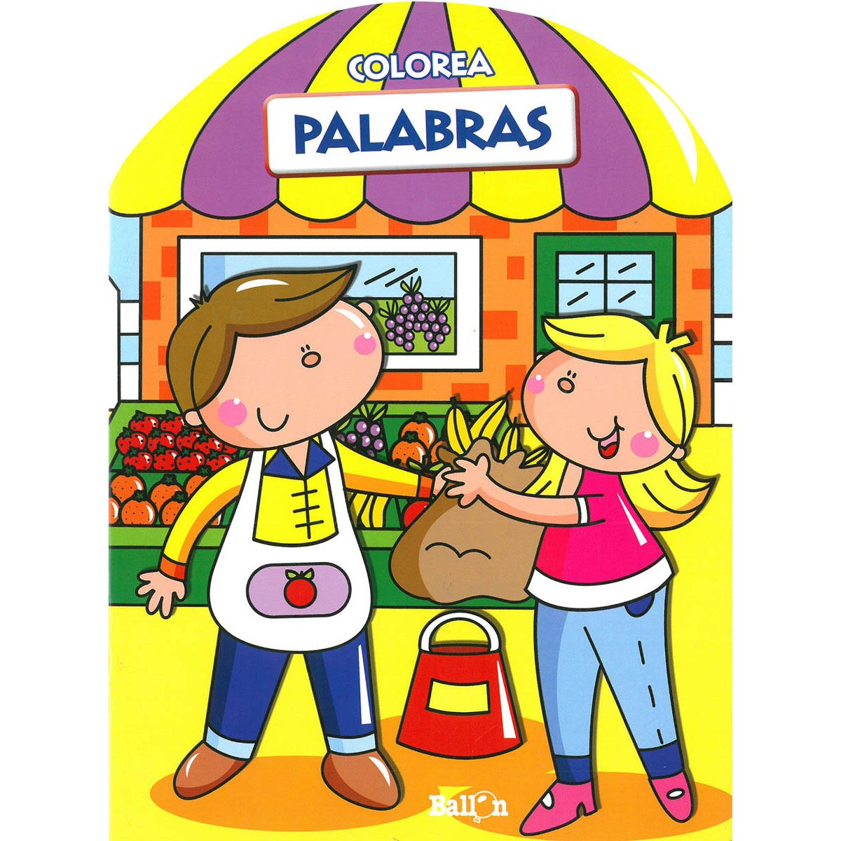 Palabras (Pinta de colores - libros casita)