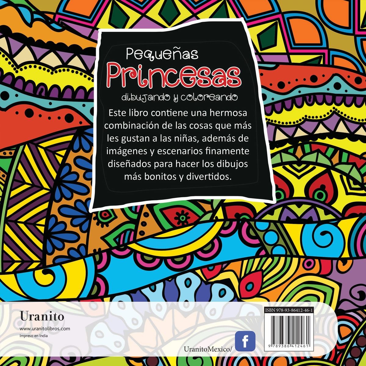 Peque&#241;as princesas. Dibujando y coloreando