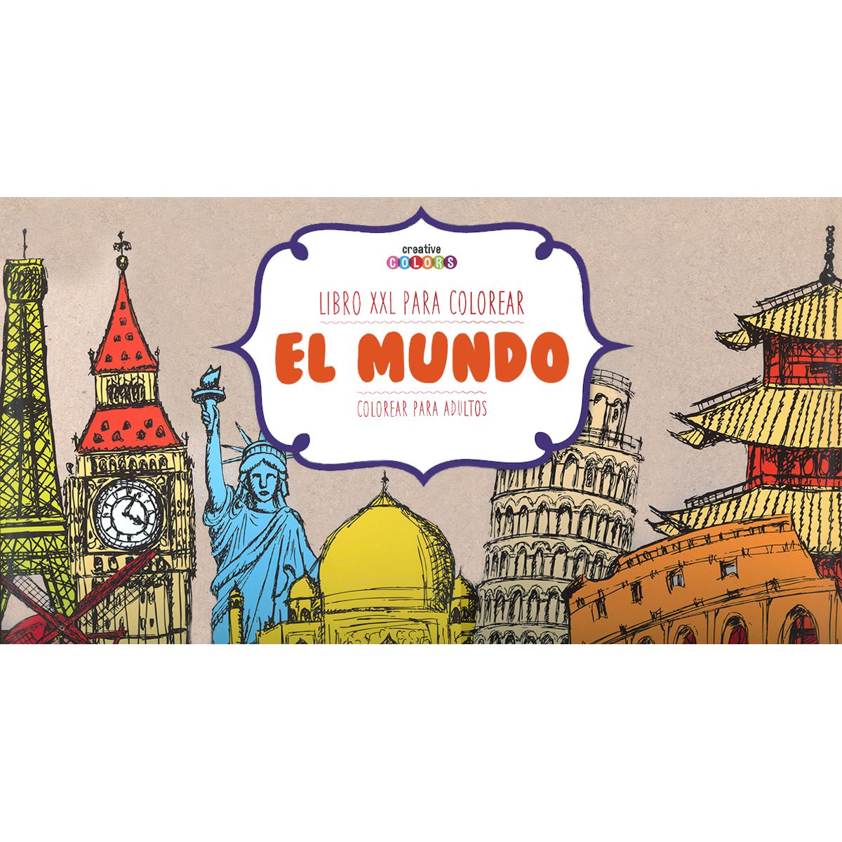 El Mundo El Libro Para Colorear