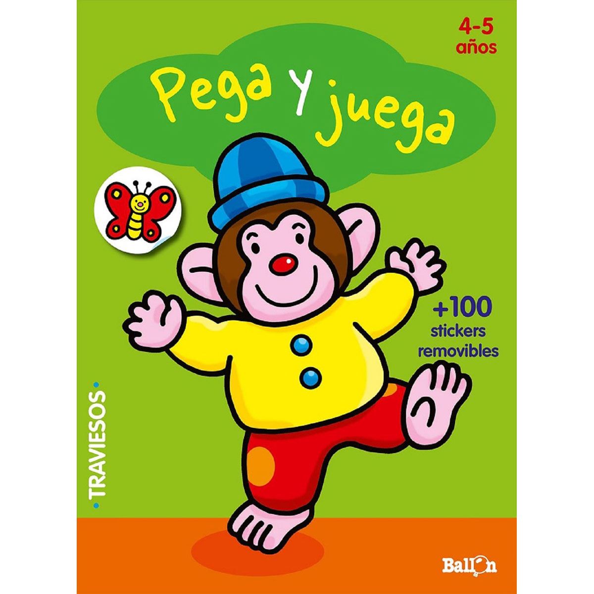 Pega Y Juega 4 - 5 Años (Verde)