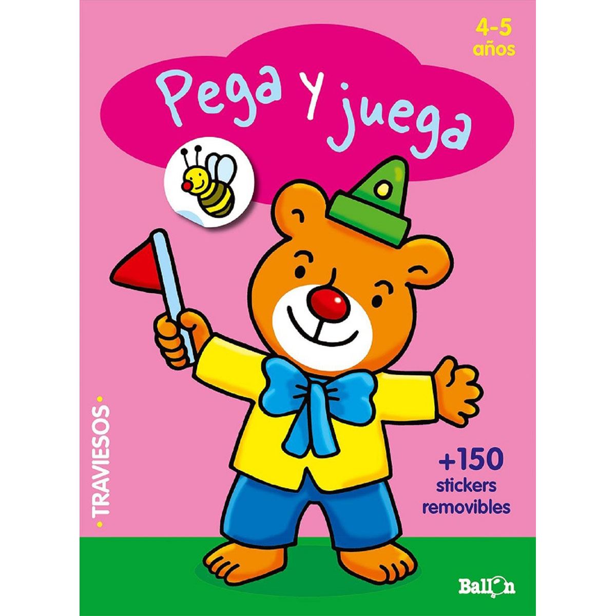 Pega Y Juega 4 - 5 Años (Rosa)