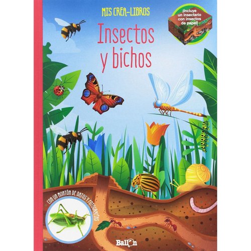 Insectos y bichos (Mis Crea-Libros)