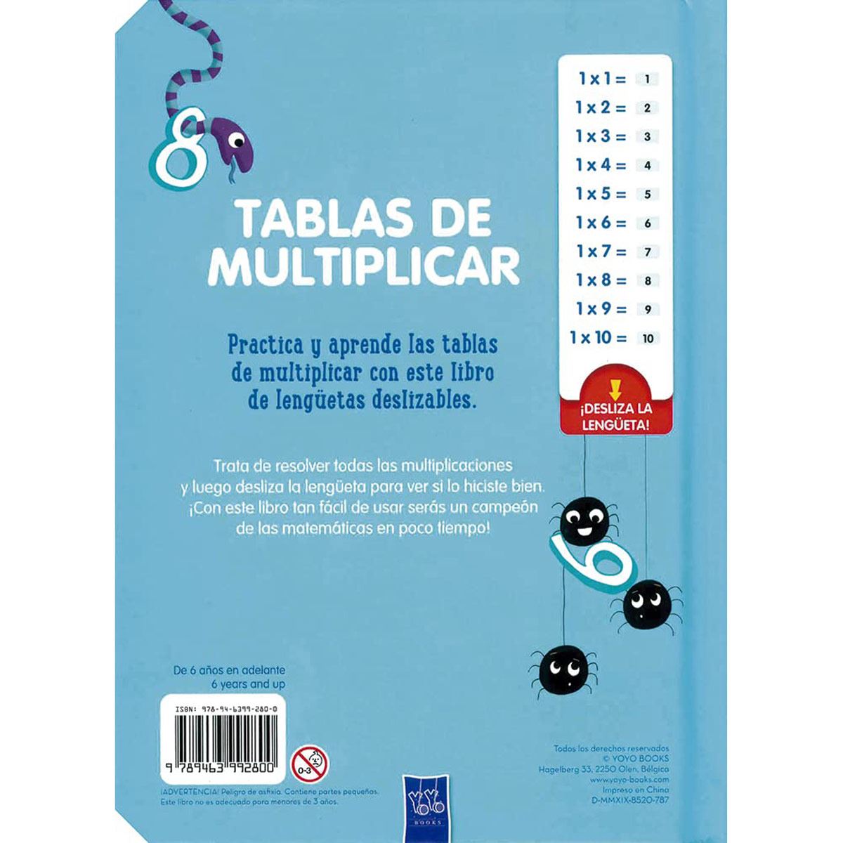 Tablas de multiplicar