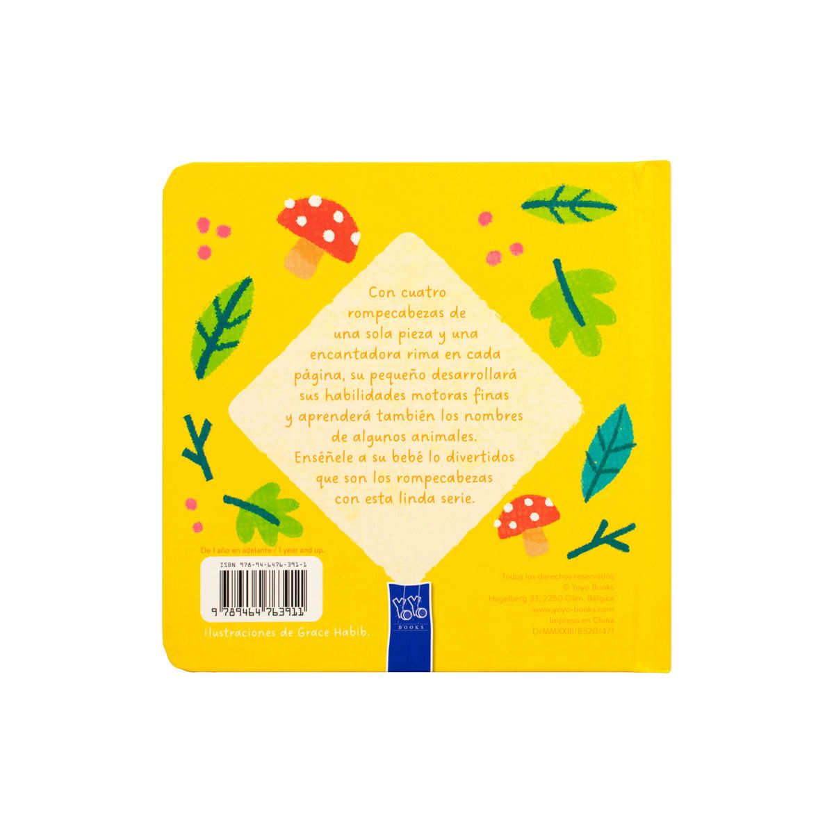 Mi pequeño libro de rompecabezas animales