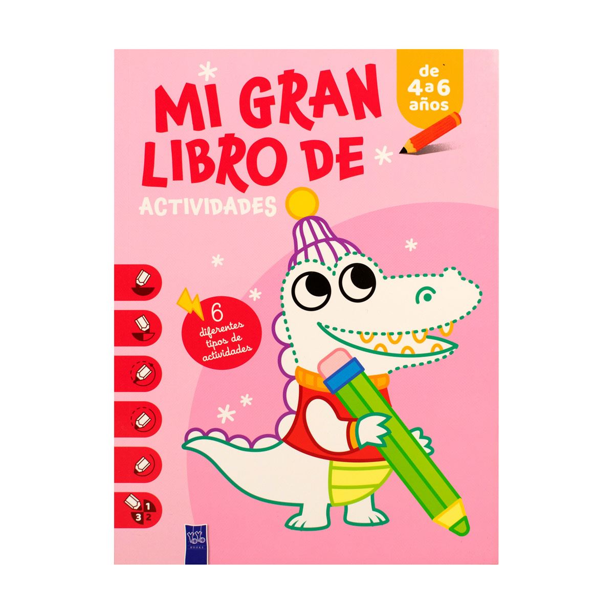 Mi Gran Libro de Actividades Cocodrilo
