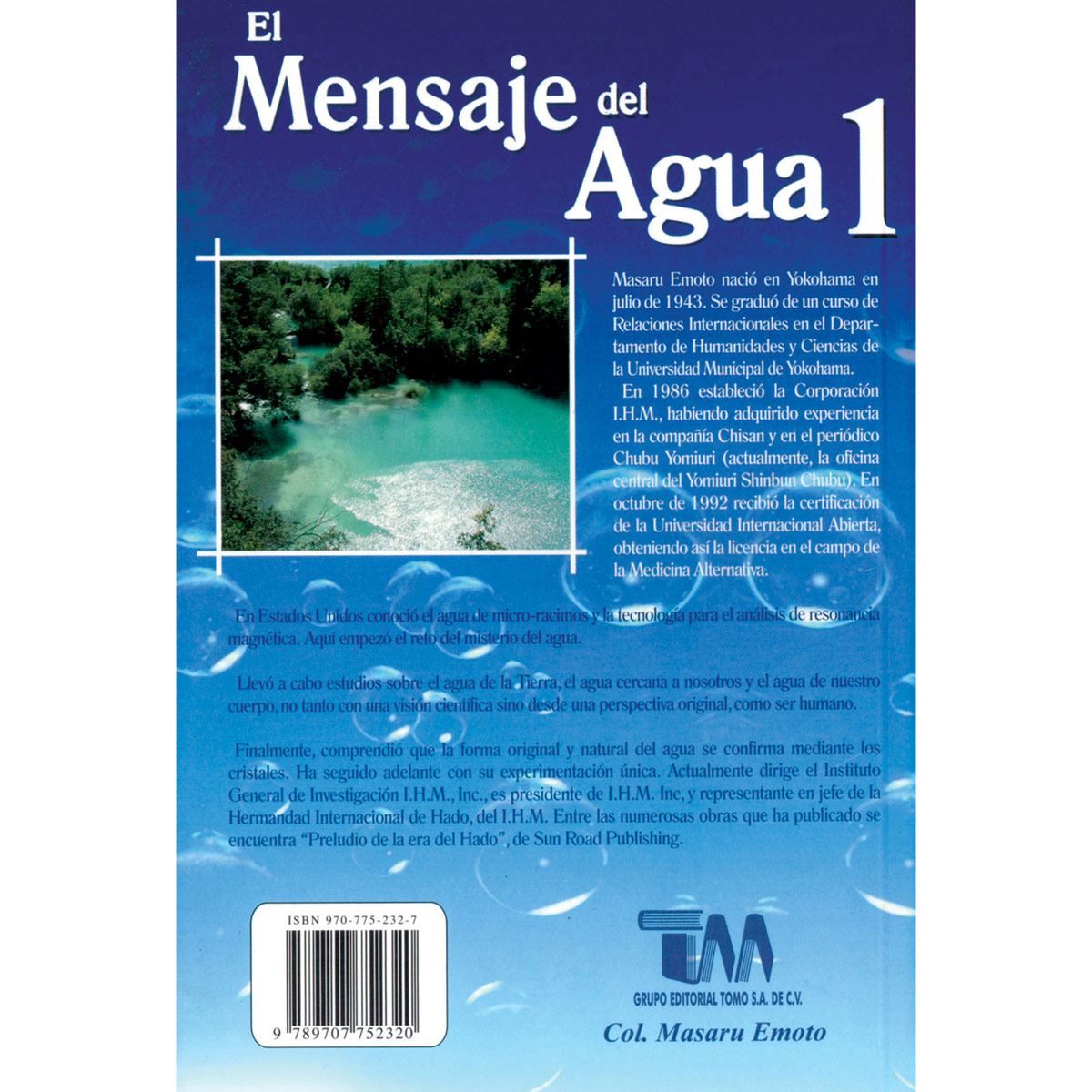 El mensaje del agua 1: el mensaje del aqua nos dice que veamos hacía nuestro interior