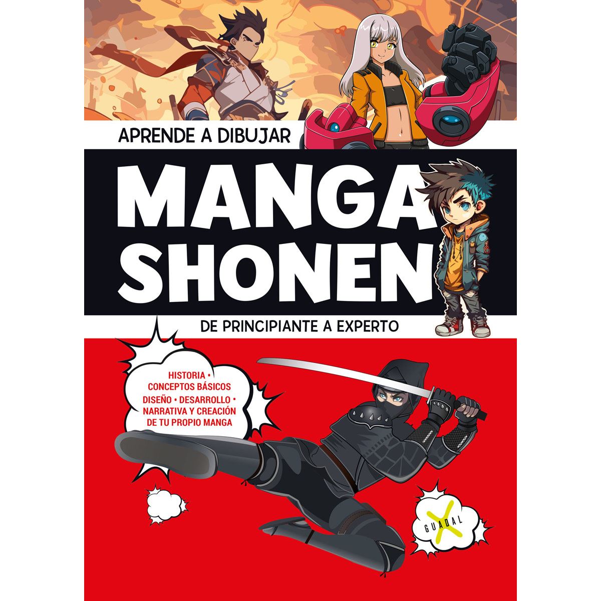 Ii Shonen Ii Aprende a dibujar: Manga Shonen
