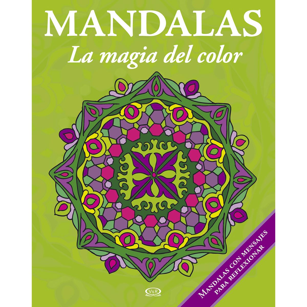 Mandalas La Magia del Color 6 Verde