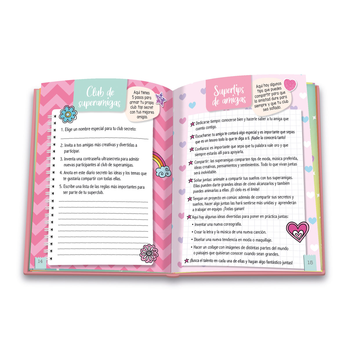 Mi diario secreto (Rosa)