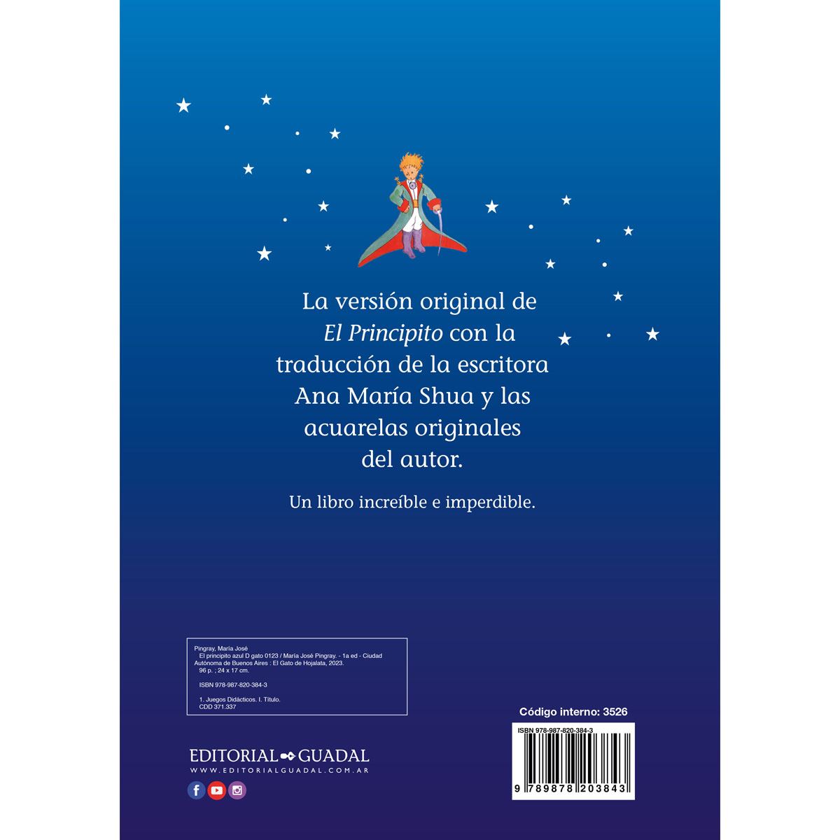 El principito - tapa dura azul