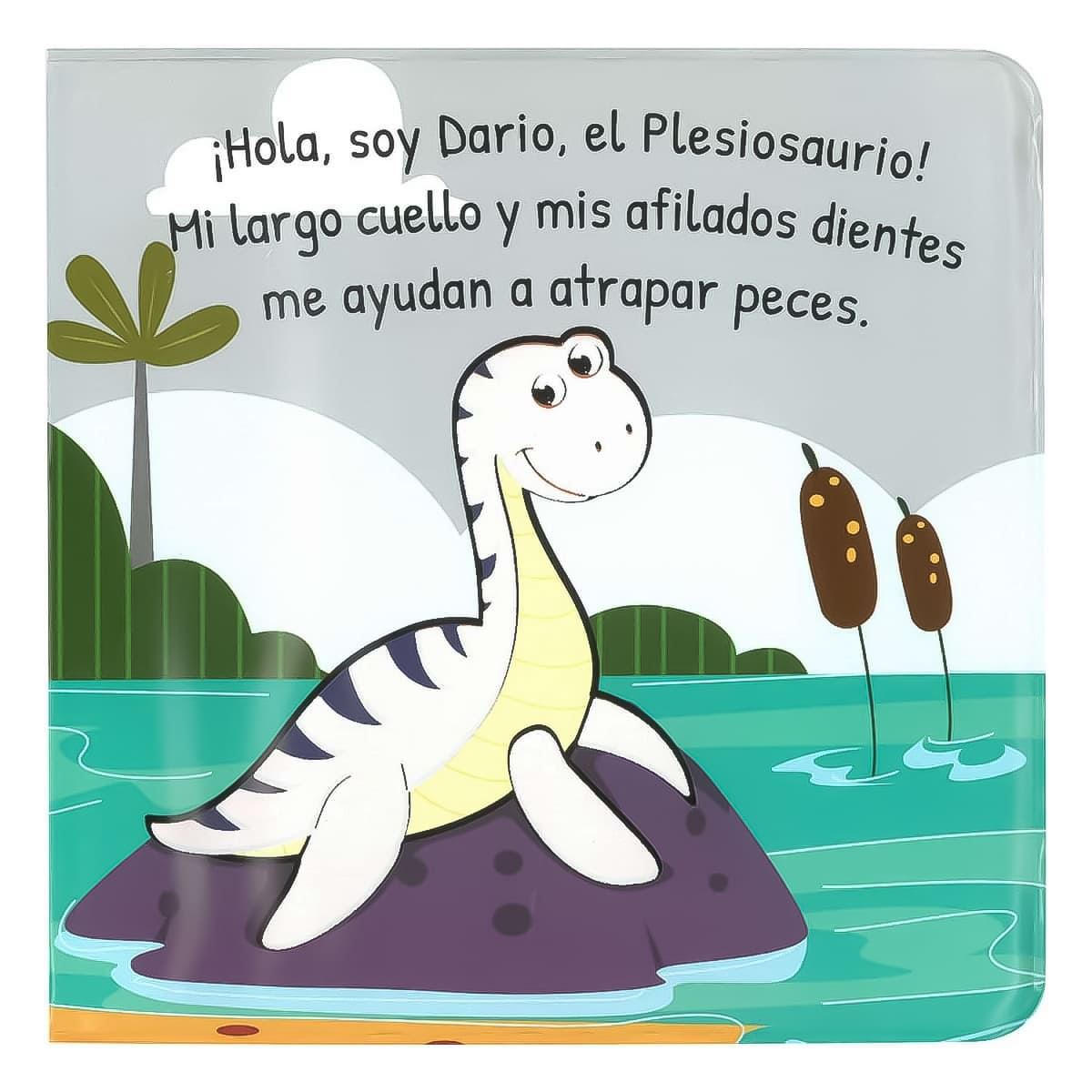 Libro de Dinosaurio, Baño cambia de color