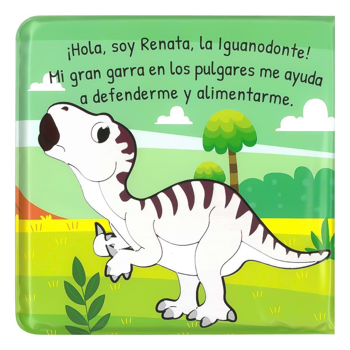 Libro de Dinosaurio, Baño cambia de color