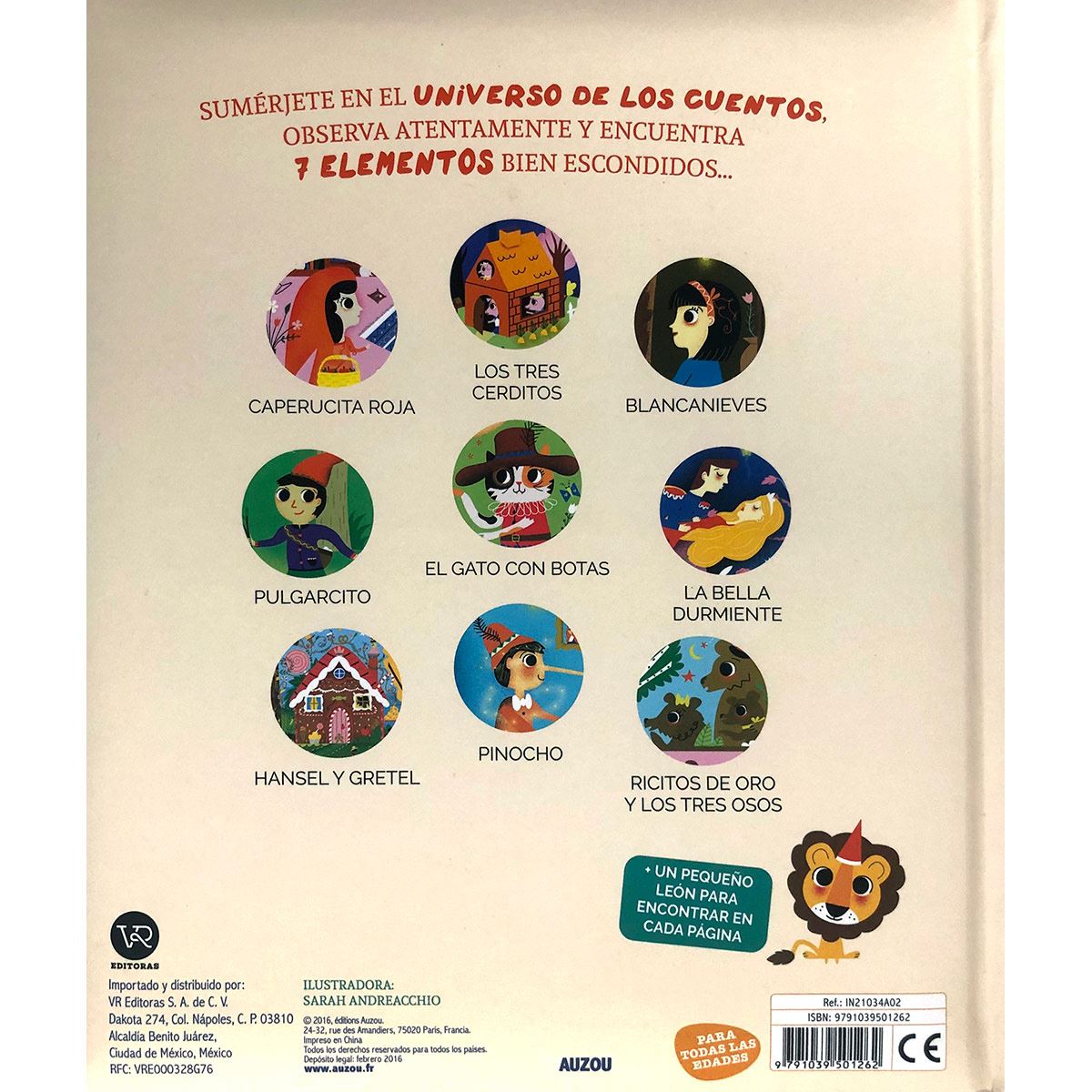 Busca y encuentra los cuentos