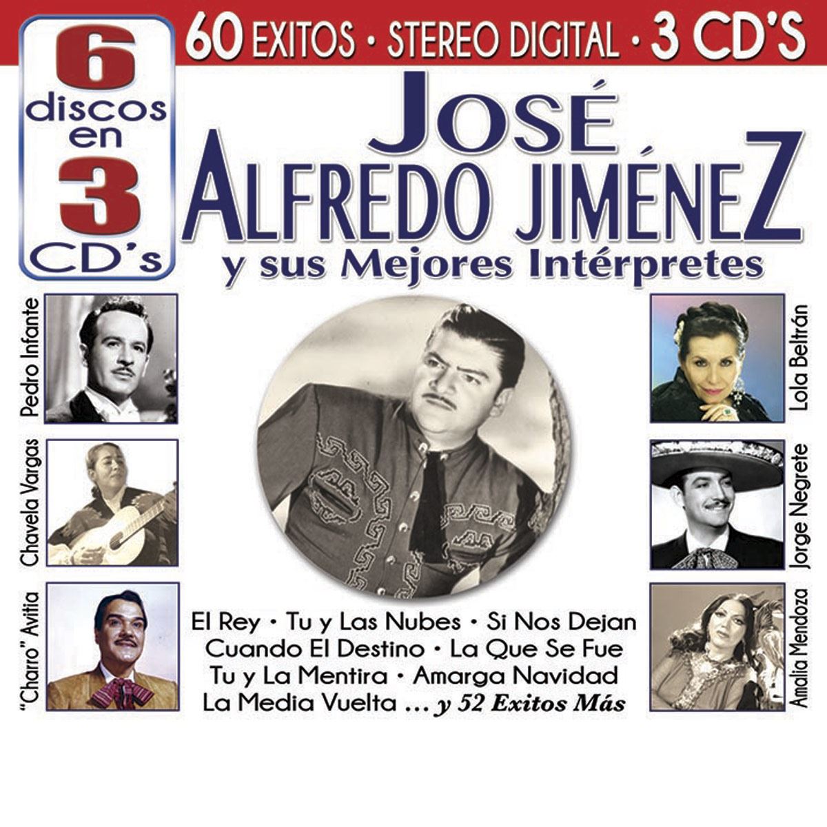 Cd3 José Alfredo Y Sus Interpretes