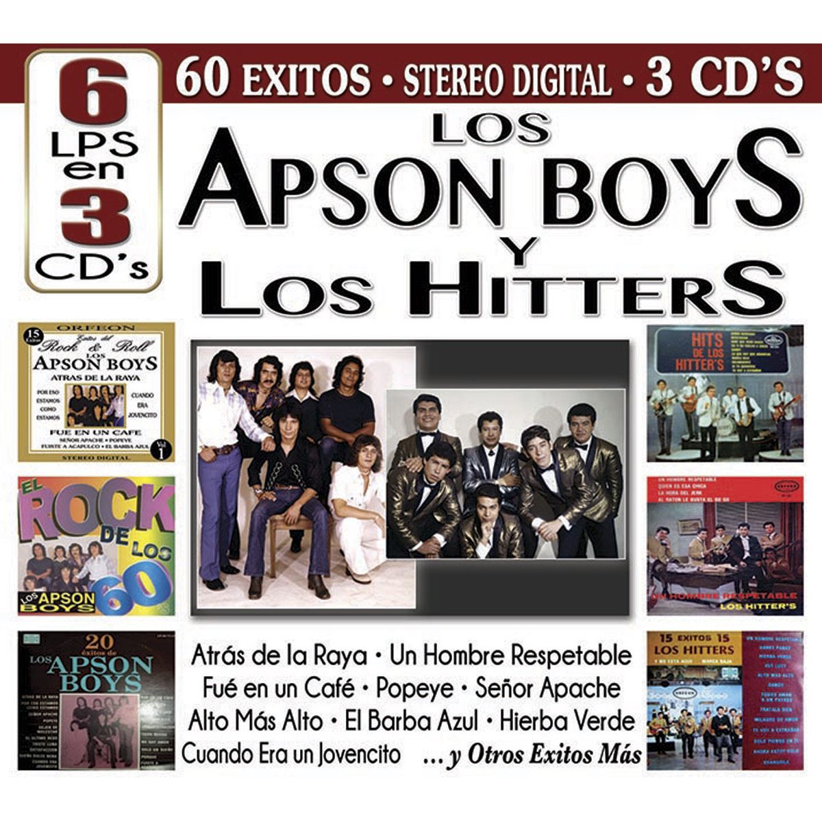Cd Los Apson Boys Y Los Hitters