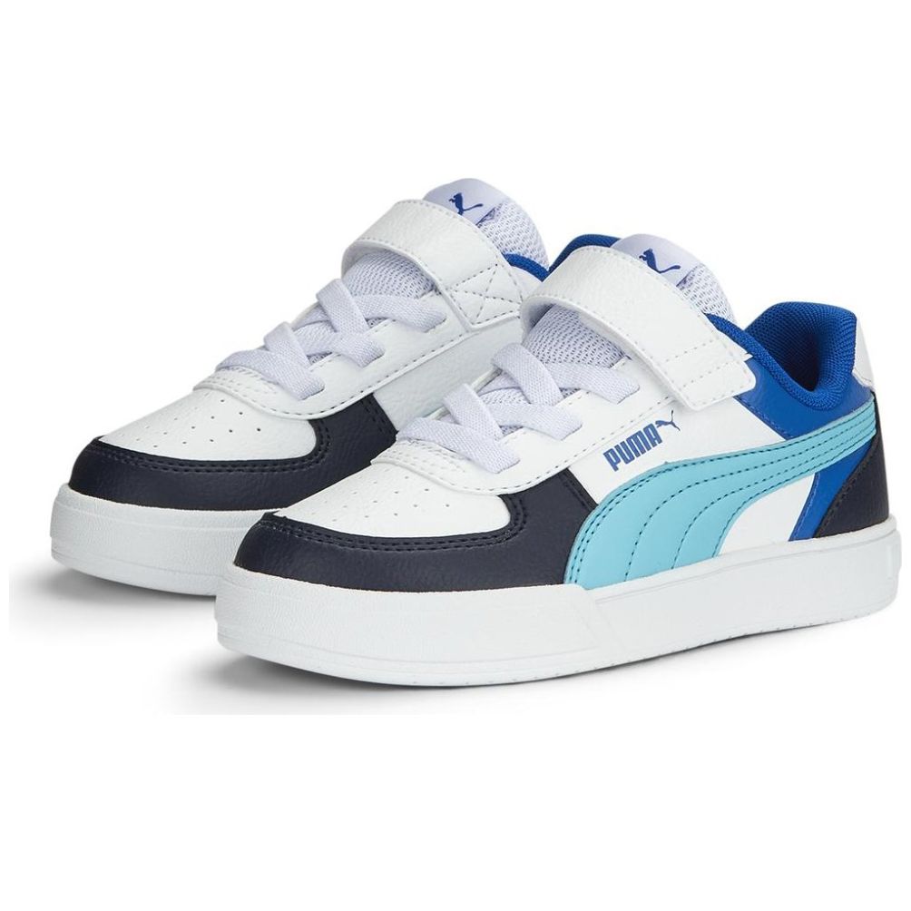 Tenis para Ni o Caven con Velcro 17 21 Blanco Puma