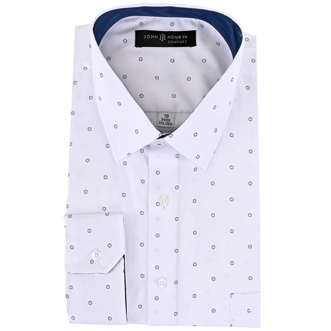 Camisa para Hombre Plus Estampada John Henry