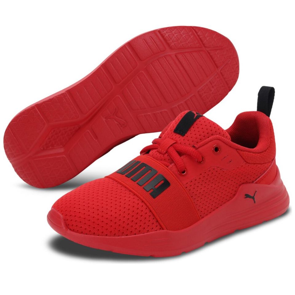 Tenis puma 2025 rojos niño