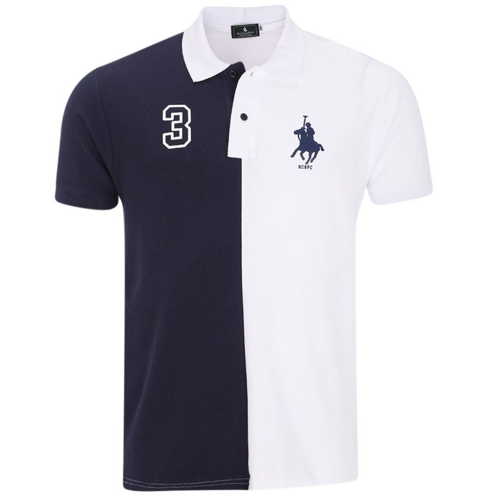 Playera Tipo Polo para Hombre Manga Corta Polo Club