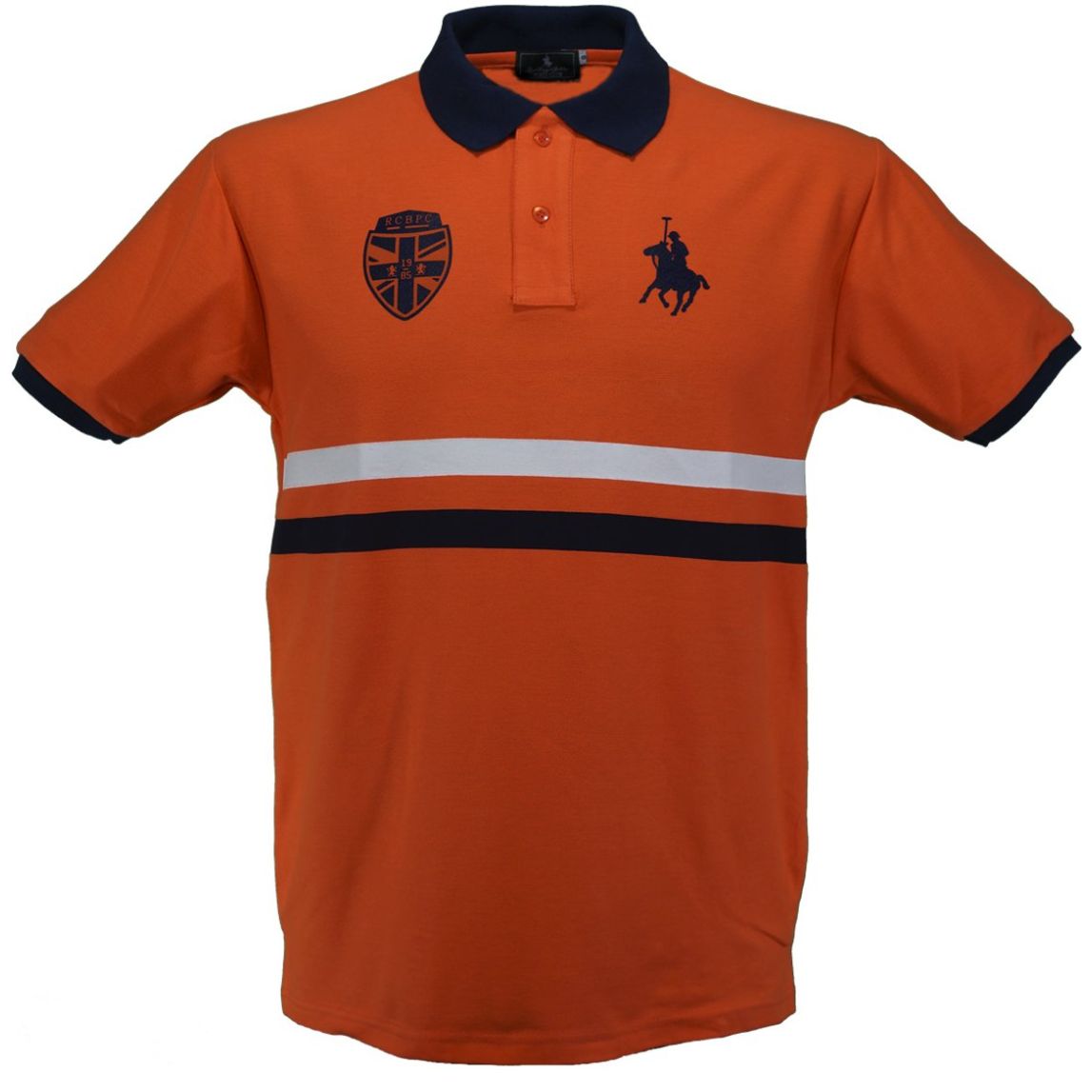 Playera Manga Corta Tipo Polo Polo Club para Hombre