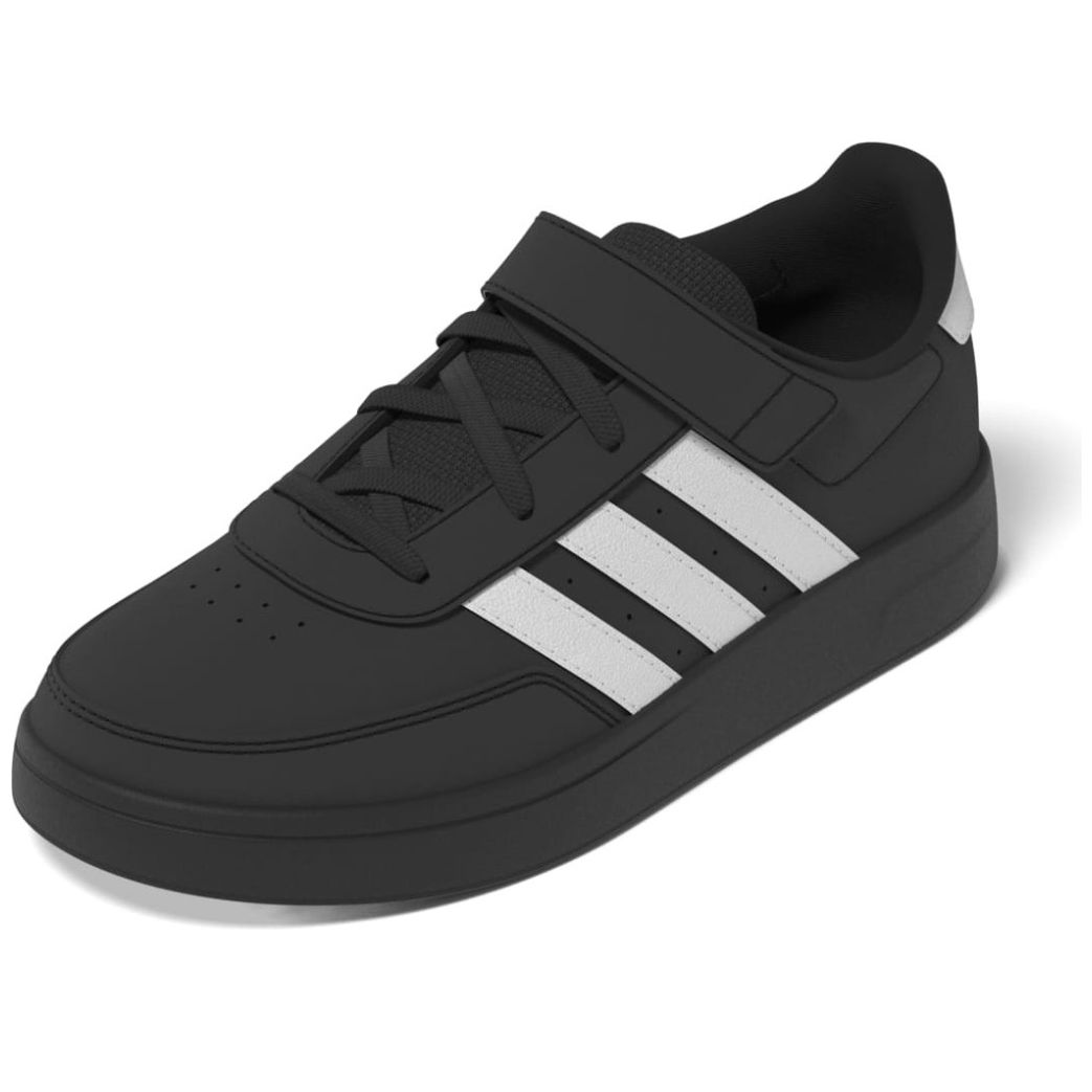 Tenis con Velcro 18 24 Negro Adidas para Ni o