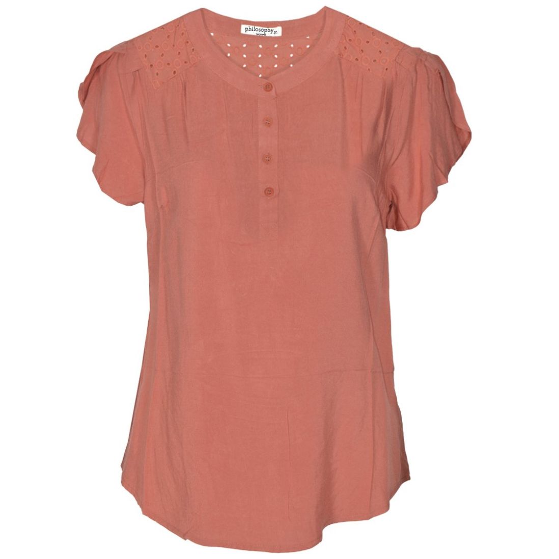 Blusa de botones online para mujer