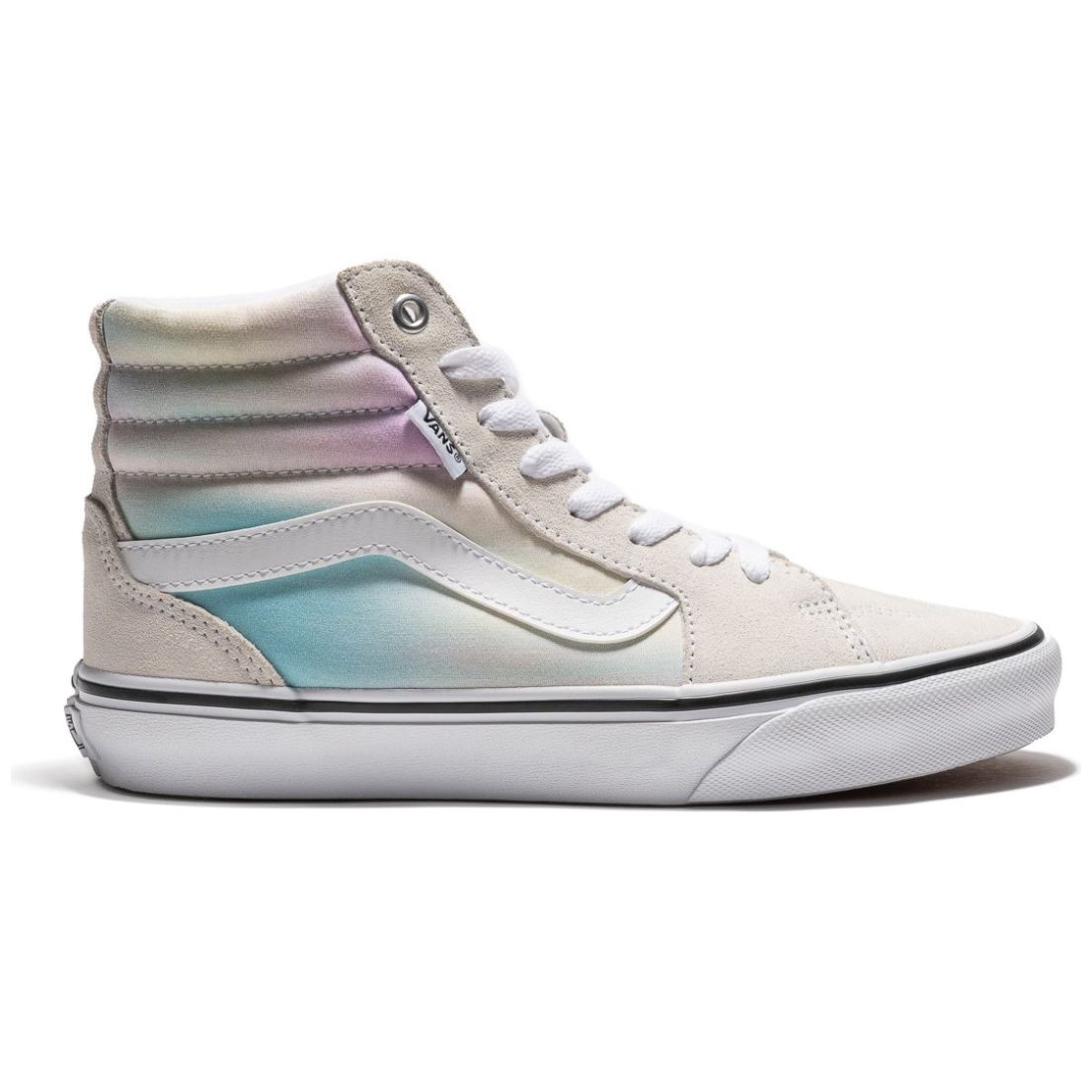 Zapatos vans con top letras mujer