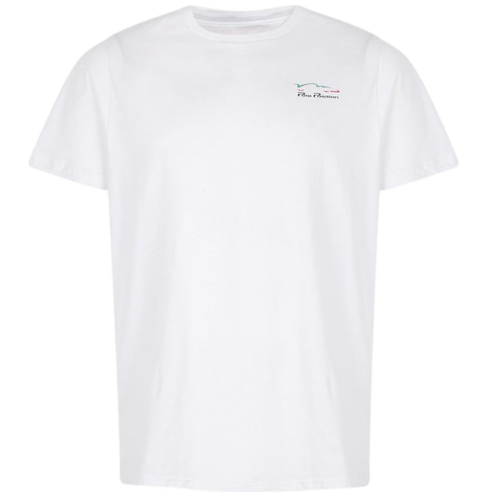 Playera off white blanca hot sale