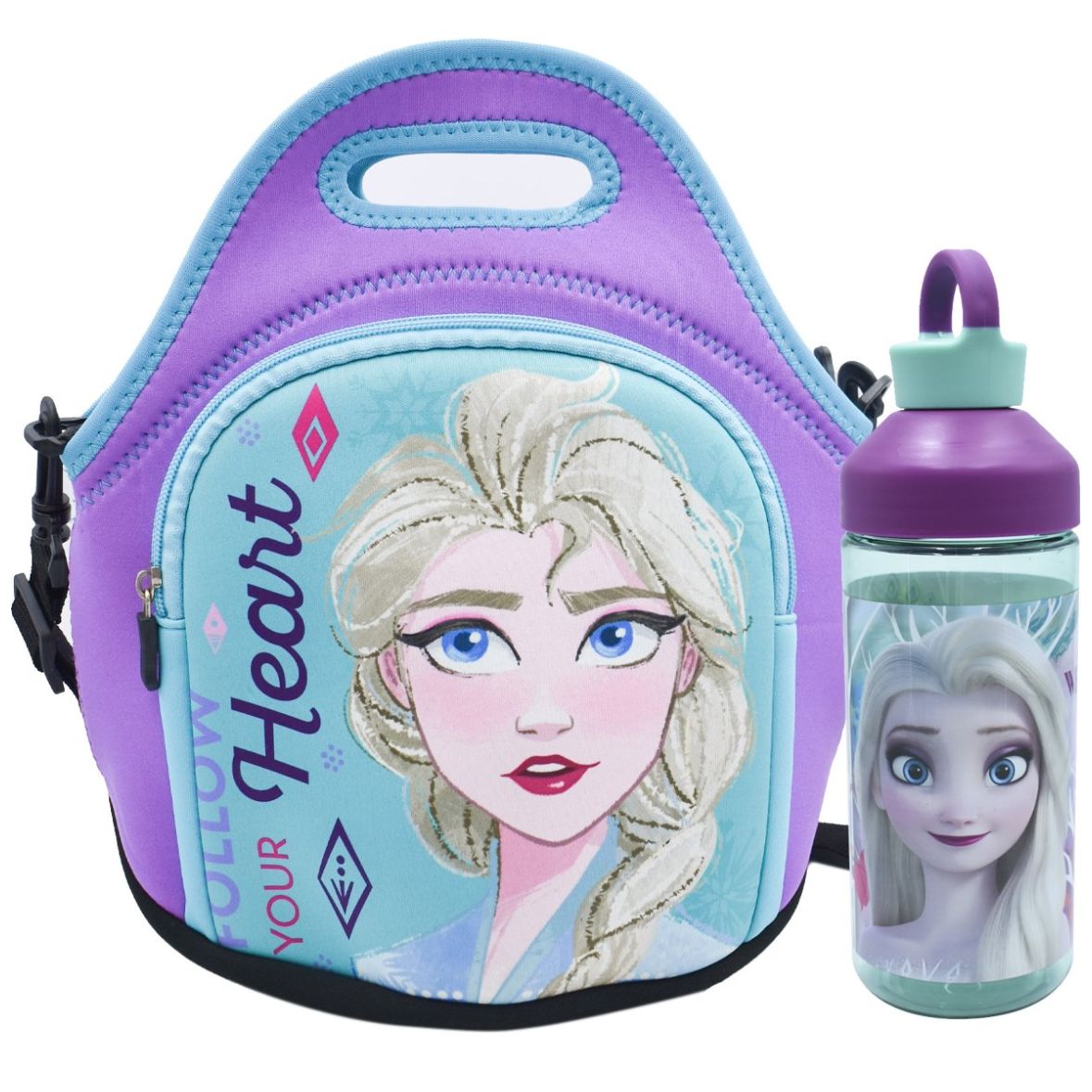 Lonchera Frozen Disney Azul