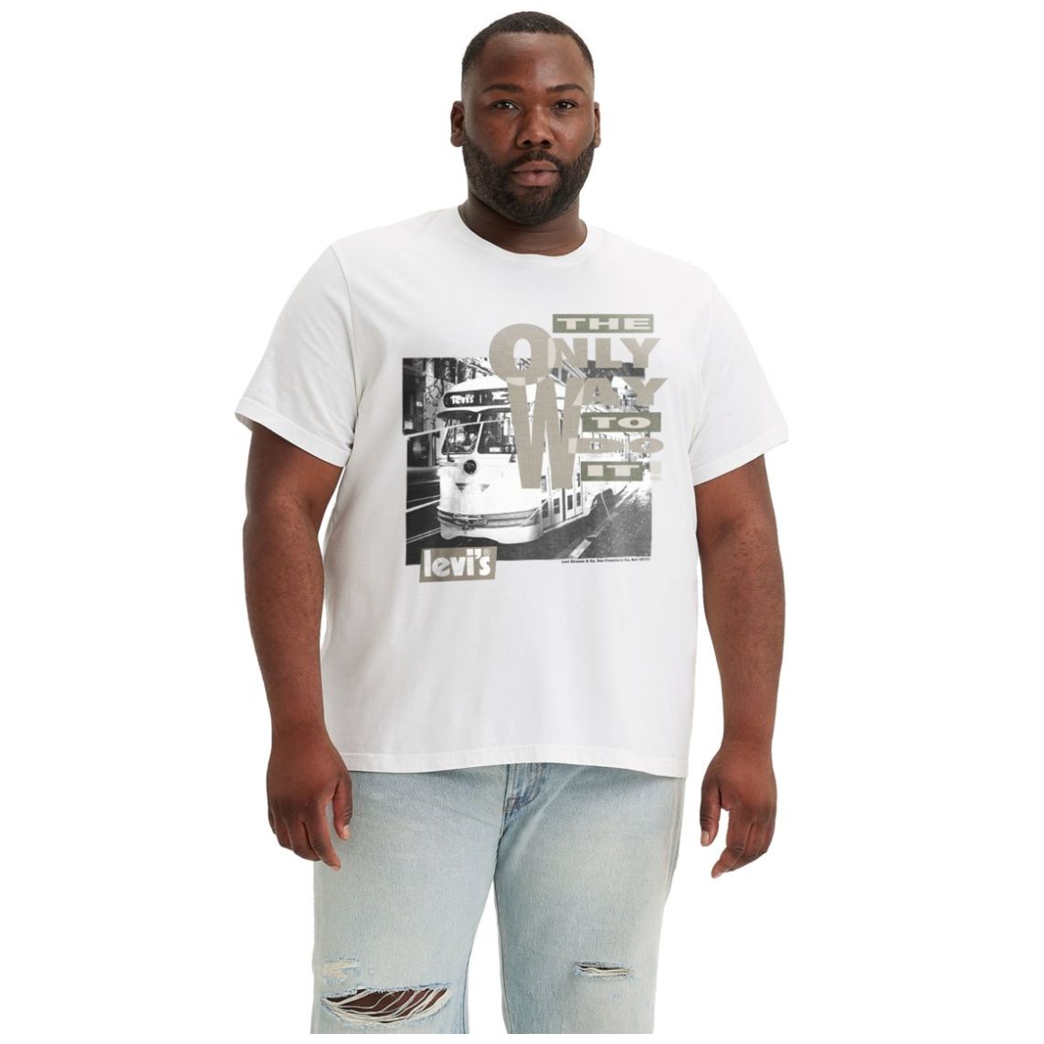 Playera levi's hot sale