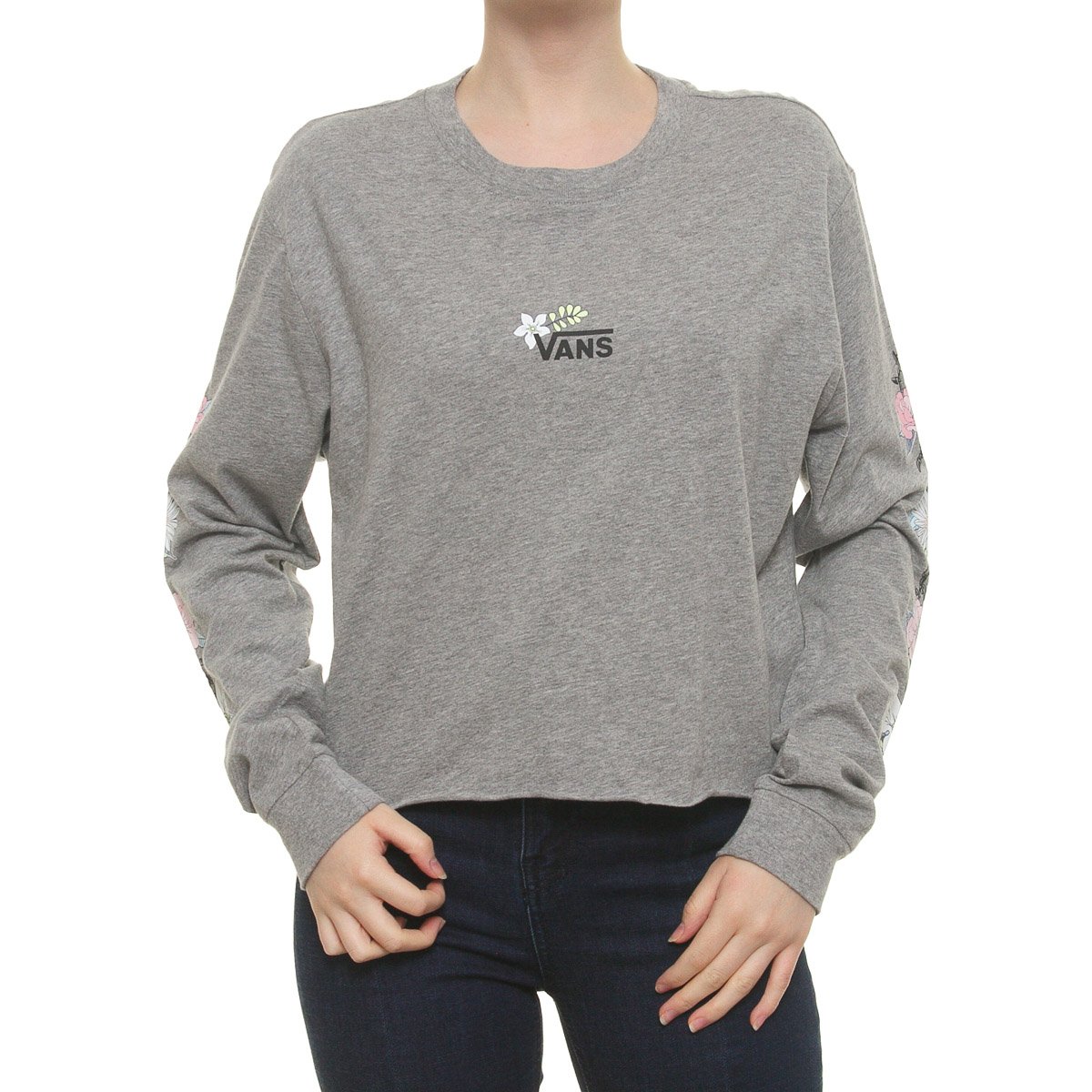 Playera manga larga discount vans