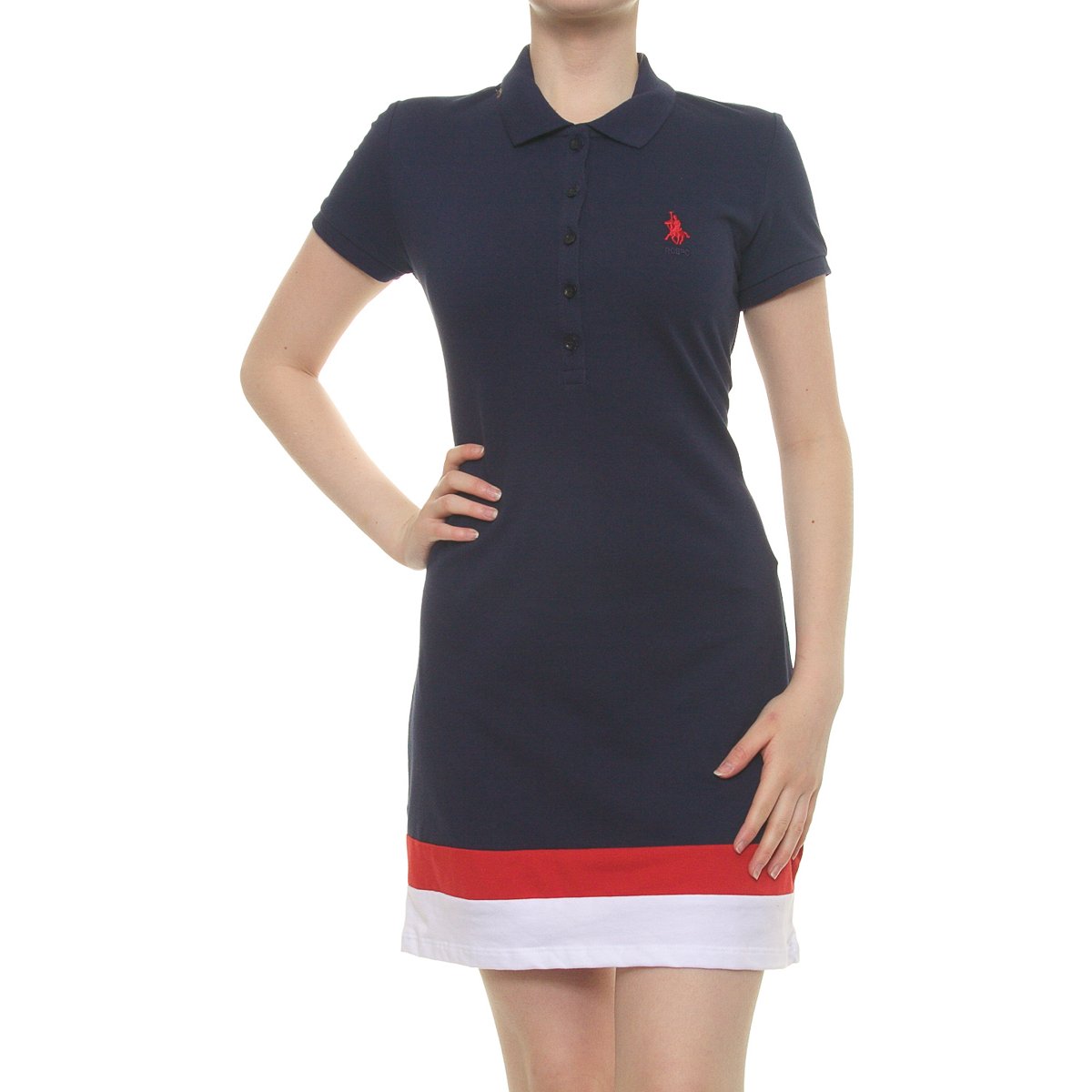 Vestidos de best sale polo para mujer